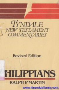 Image of Tyndale new testament commentaries the epistle of Paul to the Philippians revised edition