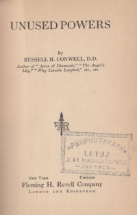 Image of Unused powers