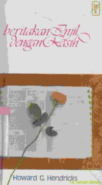 Image of Beritakanlah injil dengan kasih (Original title : Say it with love)