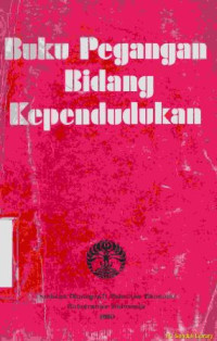 Image of Buku pegangan bidang kependudukan