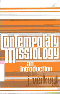 Image of Contemporary missiology an introduction