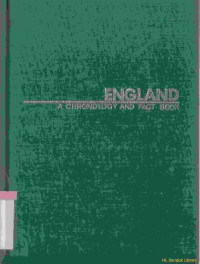 Image of England :  a chronology and fact book