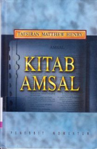 Image of Kitab Amsal : Tafsiran Matthew Henry