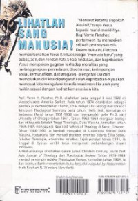 Image of Lihatlah sang manusia : suatu pendekatan pada etika kristen dasar