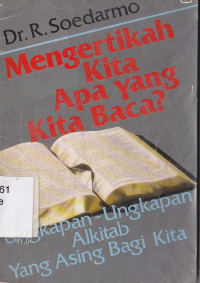 Image of Mengertikah kita apa yang kita baca