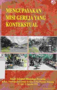 Image of Mengupayakan misi gereja yang kontekstual