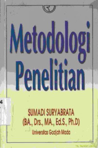 Image of Metodologi Penelitian