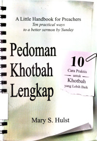 Image of Pedoman khotbah lengkap