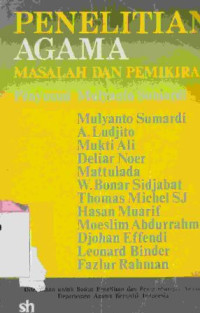 Image of Penelitian agama :masalah dan pemikiran