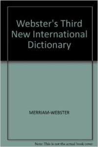 Image of Websters third new international dictionary Vol.1 : s to g encyclopedia britannica