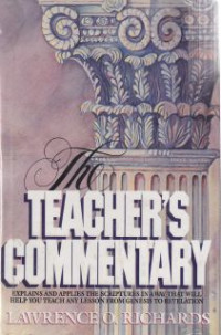 Image of The teacher's commentary