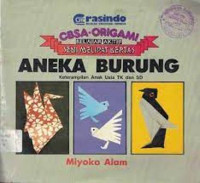 Image of Seni melipat kertas  aneka burung :keterampilan anak usia tk dan sd