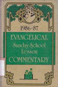 Image of Evangelical sunday school lesson commentary 1986-87