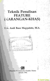 Image of Teknik penulisan feature (karangan-khas)