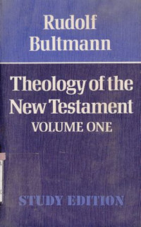 Image of Theology of the new testament volume one