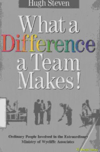 Image of What a difference a team makes!