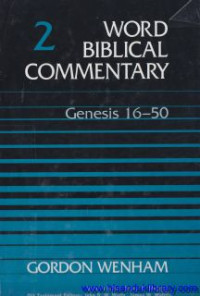 Image of Word Biblical Commentary - Vol.2 : Genesis 16-50