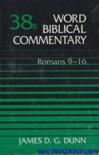 Image of word Biblical Commentary - Vol.38b : Romans 9-16